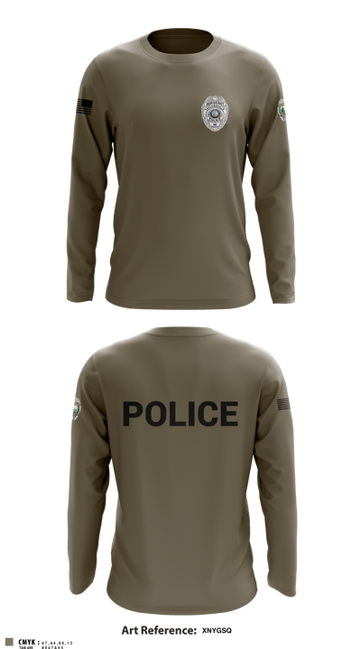 TAYLORSVILLE POLICE DEPARTMENT LT 27466887 Long Sleeve Performance Shirt - 4