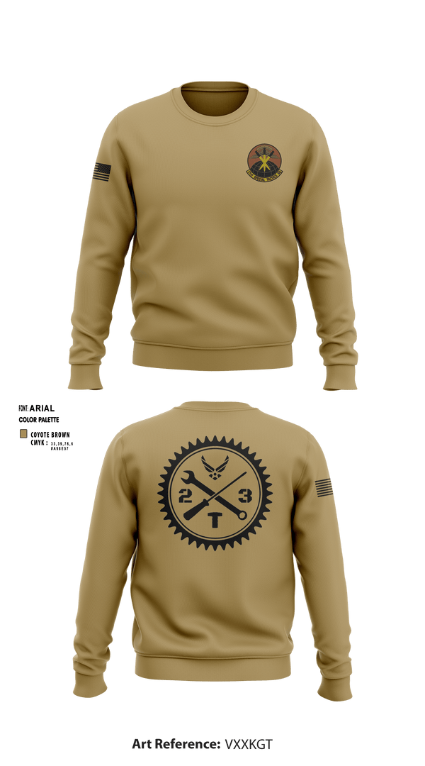Crew Neck Sweatshirt, 21 STS, Air Force, Teamtime, Team time, sublimation, custom sports apparel, team uniforms, spirit wear, spiritwear, sports uniforms, custom shirts, team store, custom team store, fundraiser sports, apparel fundraiser