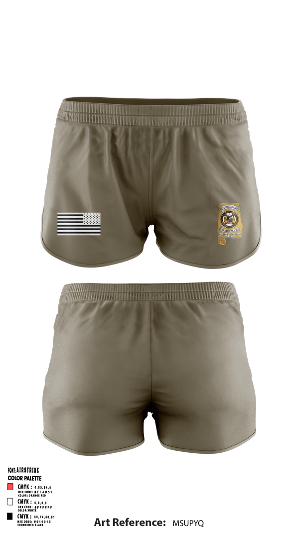 Ranger Panties, , Police, Teamtime, Team time, sublimation, custom sports apparel, team uniforms, spirit wear, spiritwear, sports uniforms, custom shirts, team store, custom team store, fundraiser sports, apparel fundraiser