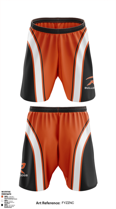 Rudyard Senior High School Basketball 11139770 Athletic Shorts With Pockets - 39
