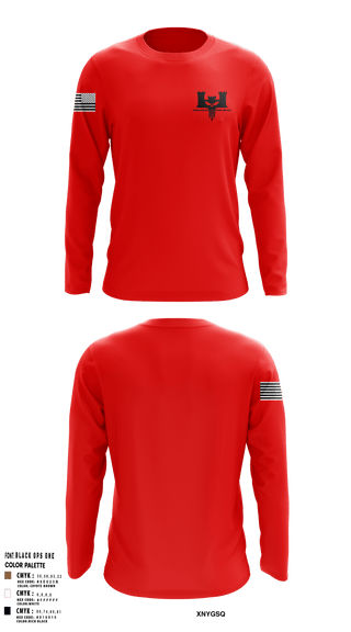 Long Sleeve Performance Shirt, 302nd EN CO, Army, Teamtime, Team time, sublimation, custom sports apparel, team uniforms, spirit wear, spiritwear, sports uniforms, custom shirts, team store, custom team store, fundraiser sports, apparel fundraiser
