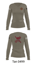 CLB-6 8386951 Women's Long Sleeve V-neck Shirt - 41