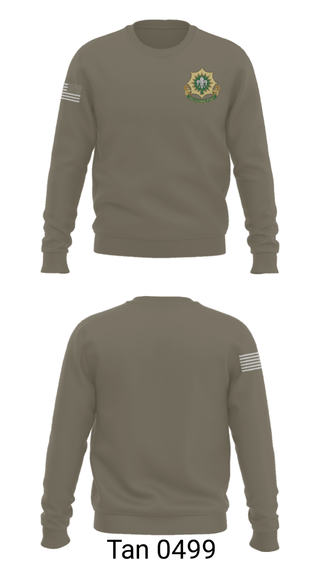 Crew Neck Sweatshirt, , Army, Teamtime, Team time, sublimation, custom sports apparel, team uniforms, spirit wear, spiritwear, sports uniforms, custom shirts, team store, custom team store, fundraiser sports, apparel fundraiser