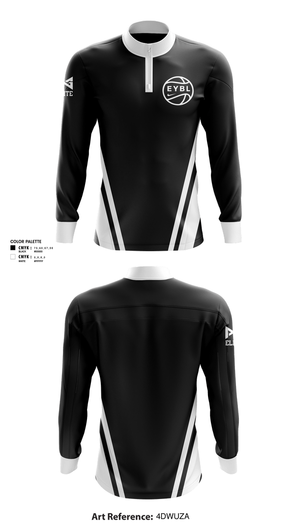 Quarter Zip Jacket, Paul George Elite Basketball, Men's Basketball, Teamtime, Team time, sublimation, custom sports apparel, team uniforms, spirit wear, spiritwear, sports uniforms, custom shirts, team store, custom team store, fundraiser sports, apparel fundraiser
