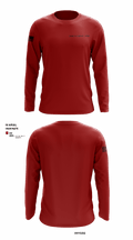 Charlie Company 372ND 97755077 Long Sleeve Performance Shirt - 1
