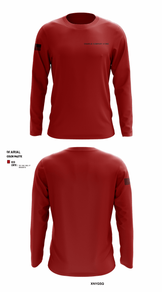 Long Sleeve Performance Shirt, Charlie Company 372ND, Army, Teamtime, Team time, sublimation, custom sports apparel, team uniforms, spirit wear, spiritwear, sports uniforms, custom shirts, team store, custom team store, fundraiser sports, apparel fundraiser