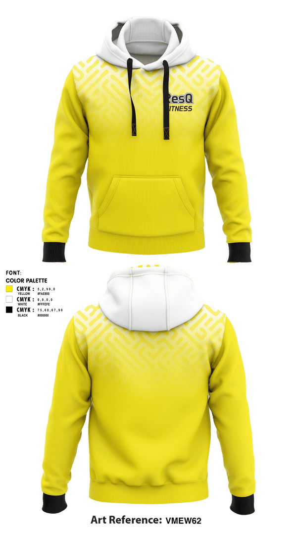 Hoodie, ResQ Fitness, , Teamtime, Team time, sublimation, custom sports apparel, team uniforms, spirit wear, spiritwear, sports uniforms, custom shirts, team store, custom team store, fundraiser sports, apparel fundraiser