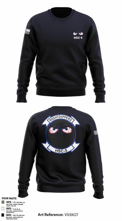 HSC-5 92316716 Crew Neck Sweatshirt - 3