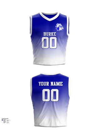Womens Basketball Jersey, Burke High School Basketball, Men's Basketball, Teamtime, Team time, sublimation, custom sports apparel, team uniforms, spirit wear, spiritwear, sports uniforms, custom shirts, team store, custom team store, fundraiser sports, apparel fundraiser