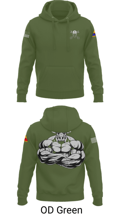 2nd SQD D TRP 6-1CAV 38584664 Hoodie - 32