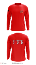 Big Body Gainz 78647910 Long Sleeve Performance Shirt - 1