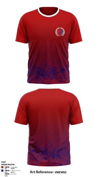North Carolina Usa Wrestling 59089646 Short Sleeve Rash Guard Shirt - 1