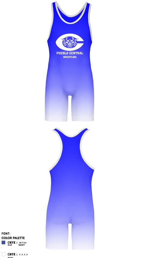 Wrestling Singlet, Pueblo Central High School Wrestling, Wrestling, Teamtime, Team time, sublimation, custom sports apparel, team uniforms, spirit wear, spiritwear, sports uniforms, custom shirts, team store, custom team store, fundraiser sports, apparel fundraiser