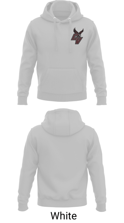 Chattanooga Valley Middle School Basketball 24741266 Hoodie - 3
