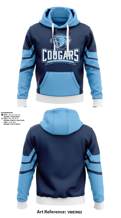 South Brunswick High School Lacrosse 73796182 Hoodie - 1