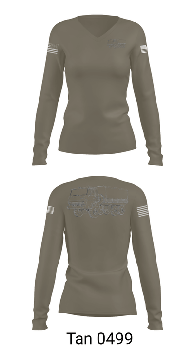 LOG BOLC 23-011B TC 805589 Women's Long Sleeve V-neck Shirt - 41