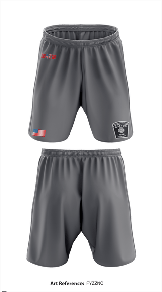 Athletic Shorts With Pockets, Boston Fire Department Engine-42, , Teamtime, Team time, sublimation, custom sports apparel, team uniforms, spirit wear, spiritwear, sports uniforms, custom shirts, team store, custom team store, fundraiser sports, apparel fundraiser