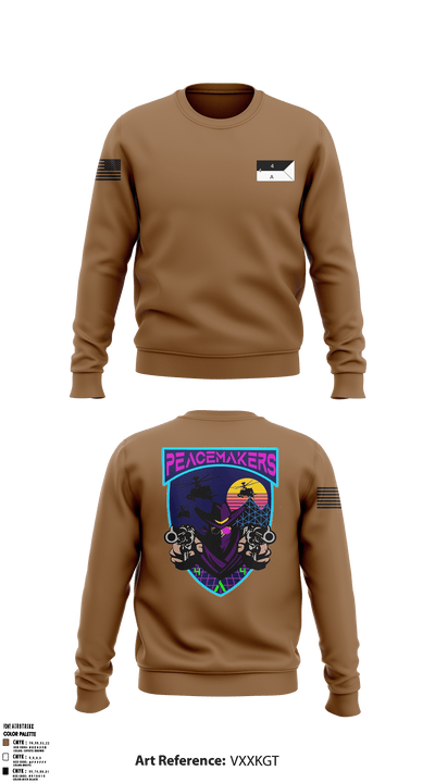 4-4 Attack Battalion 63788655 Crew Neck Sweatshirt - 1
