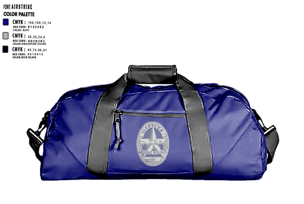 Duffle Bag, , Police, Teamtime, Team time, sublimation, custom sports apparel, team uniforms, spirit wear, spiritwear, sports uniforms, custom shirts, team store, custom team store, fundraiser sports, apparel fundraiser