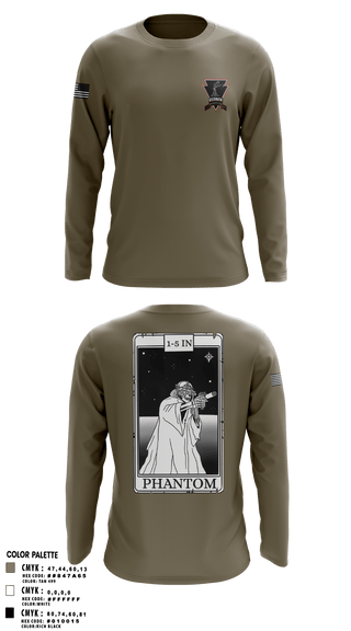 Long Sleeve Performance Shirt, 1-5 Recon, Army, Teamtime, Team time, sublimation, custom sports apparel, team uniforms, spirit wear, spiritwear, sports uniforms, custom shirts, team store, custom team store, fundraiser sports, apparel fundraiser