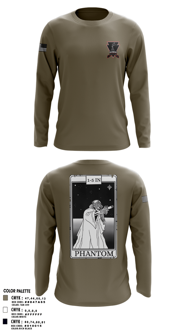 Long Sleeve Performance Shirt, 1-5 Recon, Army, Teamtime, Team time, sublimation, custom sports apparel, team uniforms, spirit wear, spiritwear, sports uniforms, custom shirts, team store, custom team store, fundraiser sports, apparel fundraiser