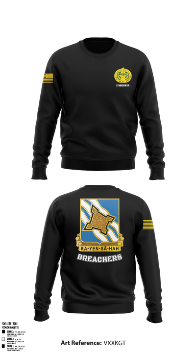 1-390TH B CO. 88866436 Crew Neck Sweatshirt - 1