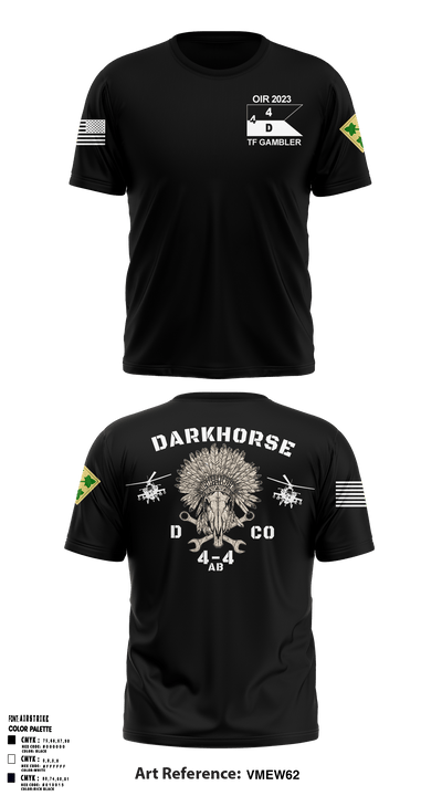 4-4 AB DARKHORSE 89728226 Short Sleeve Performance Shirt - 8