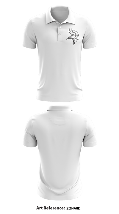 Blacklick Valley Senior High School Basketball 46500293 Short Sleeve Performance Polo - 2