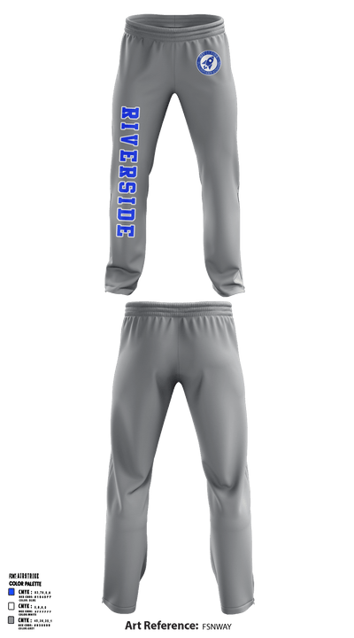 Riverside Elementary School 77978474 Sweatpants - 2