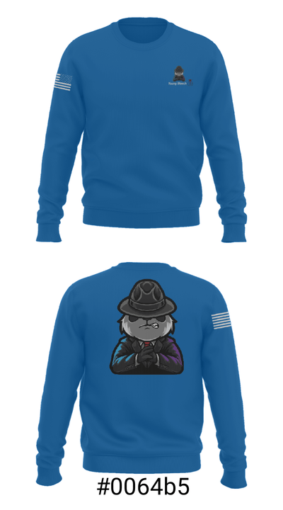 Young Meech 97111750 Crew Neck Sweatshirt - 16