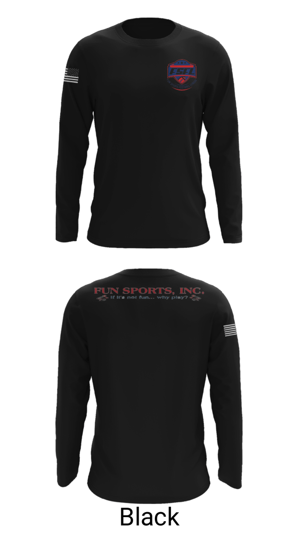 Long Sleeve Performance Shirt, Fun Sports, Football, Teamtime, Team time, sublimation, custom sports apparel, team uniforms, spirit wear, spiritwear, sports uniforms, custom shirts, team store, custom team store, fundraiser sports, apparel fundraiser