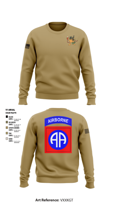 1BCT Medics 92480155 Crew Neck Sweatshirt - 3