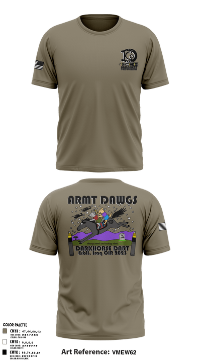 ARMT 4-4 AB 48571947 Short Sleeve Performance Shirt - 53