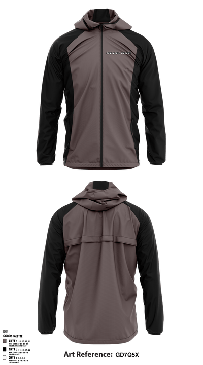 Charles P Murray Middle School 51035099 Windbreaker - 1