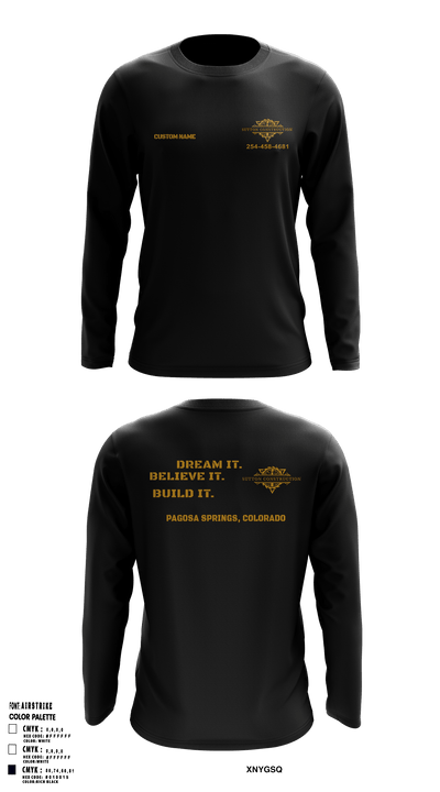 Sutton Construction 94593976 Long Sleeve Performance Shirt - 6