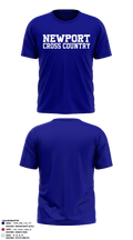Newport High School Cross Country 52186865 Short Sleeve Performance Shirt - 5