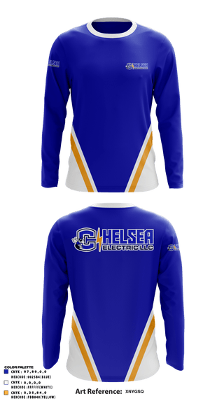 Long Sleeve Performance Shirt, Chelsea Electric LLC, , Teamtime, Team time, sublimation, custom sports apparel, team uniforms, spirit wear, spiritwear, sports uniforms, custom shirts, team store, custom team store, fundraiser sports, apparel fundraiser
