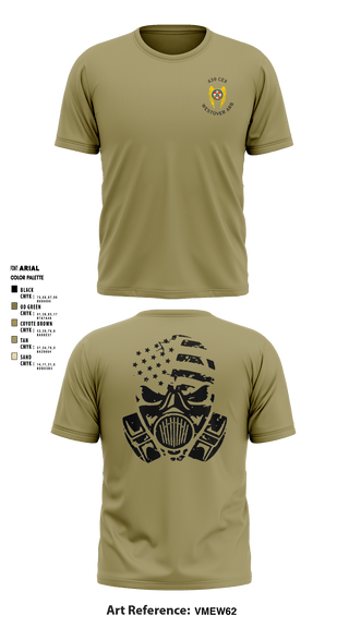 Short Sleeve Performance Shirt, , Air Force, Teamtime, Team time, sublimation, custom sports apparel, team uniforms, spirit wear, spiritwear, sports uniforms, custom shirts, team store, custom team store, fundraiser sports, apparel fundraiser