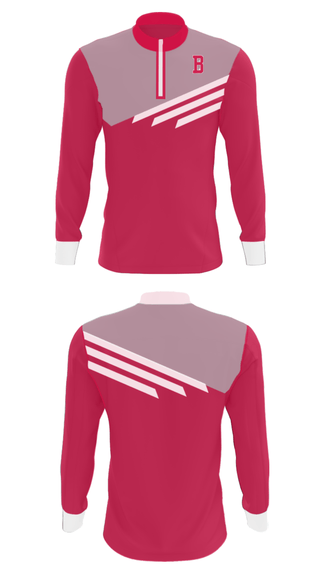 Quarter Zip Jacket, Bedford Senior High School Cross Country, Cross Country, Teamtime, Team time, sublimation, custom sports apparel, team uniforms, spirit wear, spiritwear, sports uniforms, custom shirts, team store, custom team store, fundraiser sports, apparel fundraiser