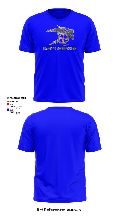Southern Wayne High School Wrestling 91395262 Short Sleeve Performance Shirt - 3