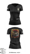 3-133 FA 70362303 Women's Short Sleeve V-neck Shirt - 3