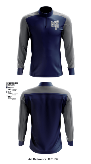 Quarter Zip Jacket, Moss Point Athletics, Spirit Store, Teamtime, Team time, sublimation, custom sports apparel, team uniforms, spirit wear, spiritwear, sports uniforms, custom shirts, team store, custom team store, fundraiser sports, apparel fundraiser