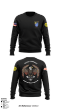 E Co 3-34 IN REG “Death from above” 14936905 Crew Neck Sweatshirt - 4