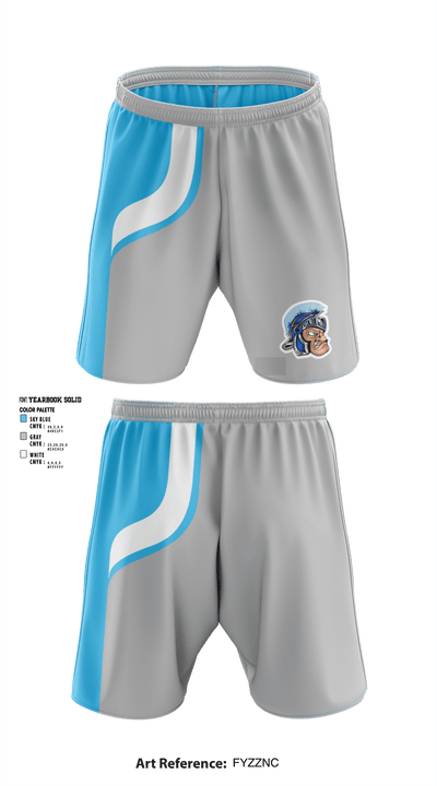 Widefield High School Swimming 46606735 Athletic Shorts With Pockets - 1