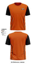 Pine River Backus Tigers 49624803 Short Sleeve Performance Shirt - 1