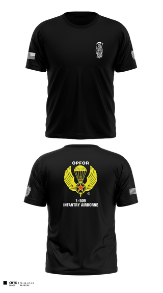 Short Sleeve Performance Shirt, B CO 1-509 IN, Army, Teamtime, Team time, sublimation, custom sports apparel, team uniforms, spirit wear, spiritwear, sports uniforms, custom shirts, team store, custom team store, fundraiser sports, apparel fundraiser