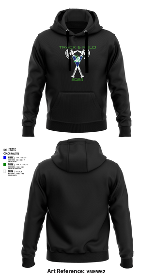 Hoodie, Vanguard College Preparatory School Track and Field, Track & Field, Teamtime, Team time, sublimation, custom sports apparel, team uniforms, spirit wear, spiritwear, sports uniforms, custom shirts, team store, custom team store, fundraiser sports, apparel fundraiser