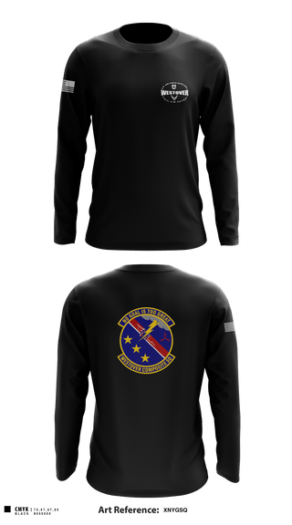 Long Sleeve Performance Shirt, , Air Force, Teamtime, Team time, sublimation, custom sports apparel, team uniforms, spirit wear, spiritwear, sports uniforms, custom shirts, team store, custom team store, fundraiser sports, apparel fundraiser