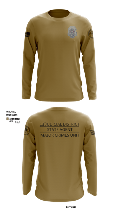 District 13 TF 92193766 Long Sleeve Performance Shirt - 3