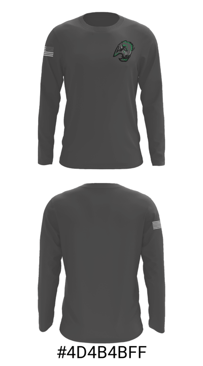 Prairie View High School Volleyball 69572607 Long Sleeve Performance Shirt - 18